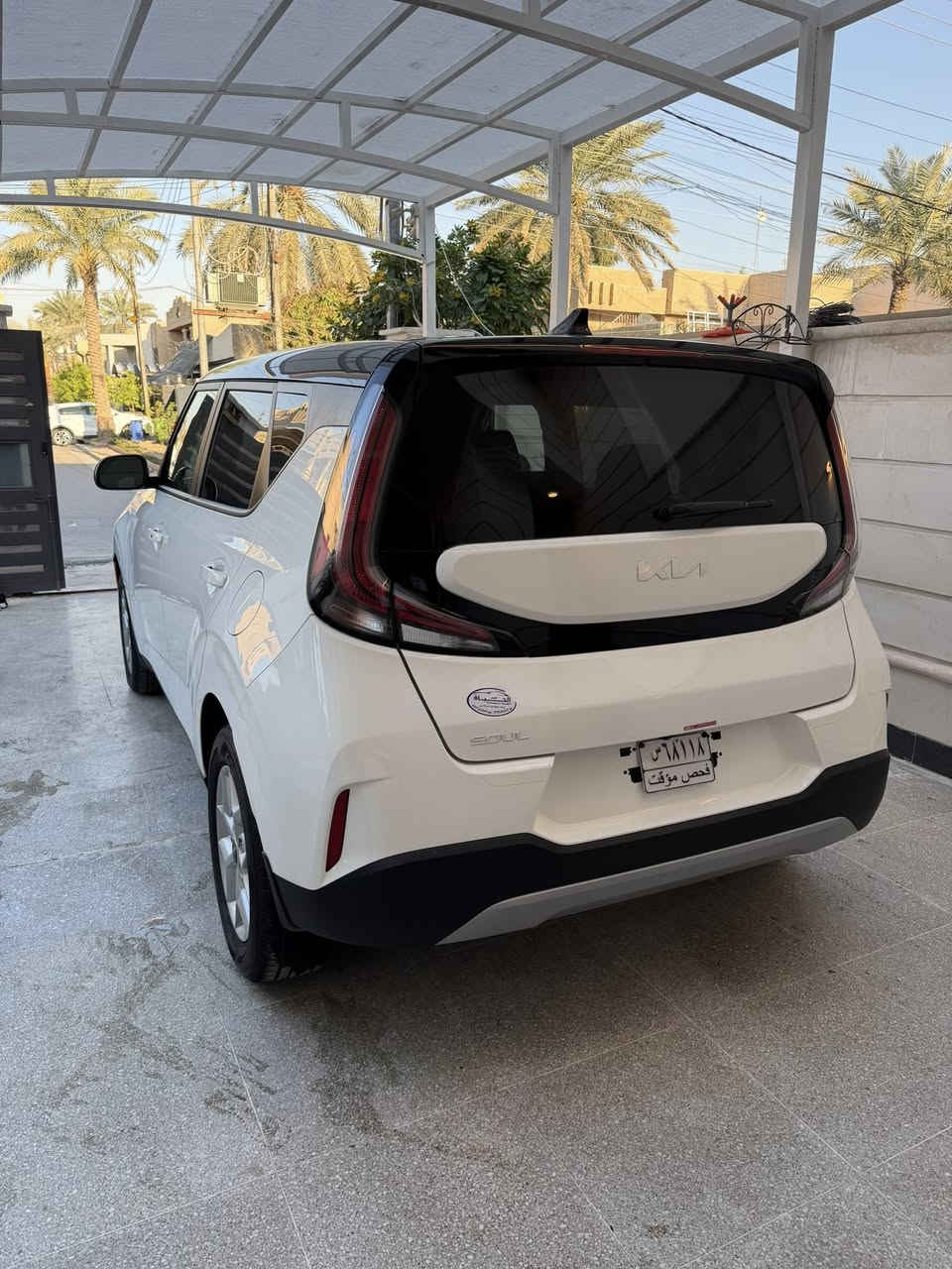السلام عليكم
كيا صول 2025 زيرو ماشيه الفين فقط 
دخول جديد بدون رقم 
فول مواصفات تو كلر 
بصمه 
رادار امامي 
رادار جانبي + خلفي 
قماره بلاك 
مري بلاك + مانع تجاوز 
قياده داتيه 
تحديد مسار 
تشغيل عن بعد 
تحكم ستيرن كامل 
شاشه كبيره 
كامره دوار 
شحن لاسلكي 
لد خلفي 
السياره بدون صبغ تبديل جاملغ وبنيد بلادي نفس الون 
حتى الدعاميه مكفوله من الصبغ 
بسعر مناسب جدأ 149 فقط 
***********
