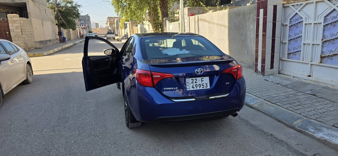 السلام عليكم
كورلا ٢٠١٨ se بلاس
فتحة
تشغيل عن بعد
تدفئة وتبريد كشنات
تدفئة سترين
حساس مطر
مثبت سرعة
رادار 
تحديد مسار
كشنات جلد 
ماشية ١٤٧ m
دهن جديد دسكات جديدة السيارة ما متعوبة استعمال شخصي السعر ١٣٨ وبيهة مجال للشراي *********** لباقي التفاصيل اتصل وتدلل
