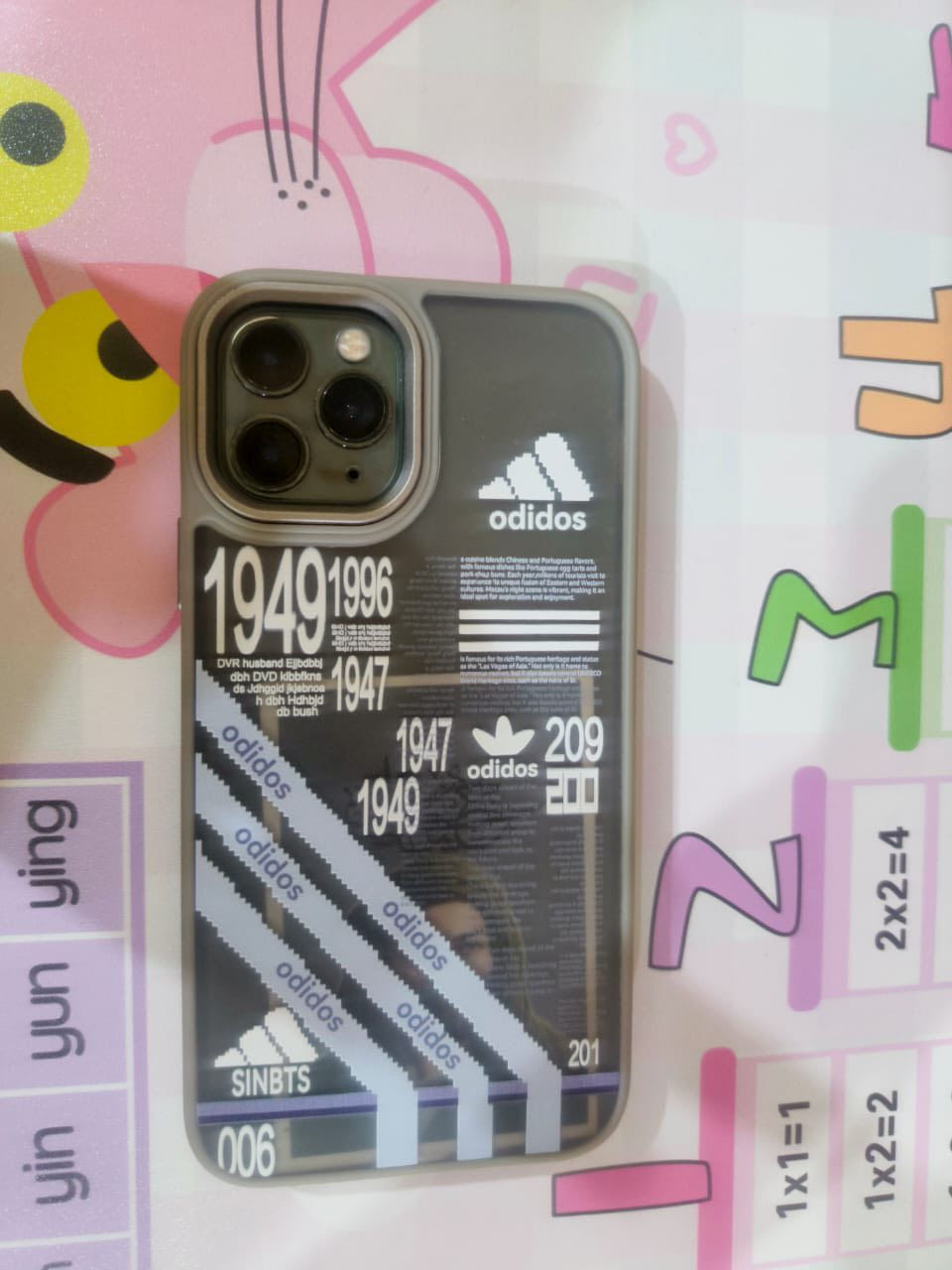 السلام عليكم اخوان ايفون 11برو فقط /الجهاز كفاله مامبدل ايشي بي فقط الضهر مكسور وبي خدوش بشاشه خفيف مثل ما واضح بلصوره. بطاريه71/السعر260او مراوس ايفون شعندك نزل البصره الزبير. ***********
