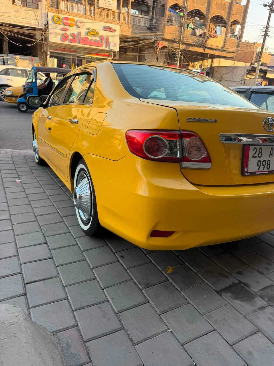 كورلا ٢٠١٠ رقم نجف انكليزي باسمي هزة جديدة مكينة كير تخم تاير تبريد تخم تاير صدر كله تمام سيارة جاهزة من جميع نواحي حادث جاملغ خلفي جهت السايق والأمامي هم بي سونار موجود بلمنشور وكلشي مذكور بي السعر ٦٧ ورقه مكاني بغداد الجديدة رقمي ***********
