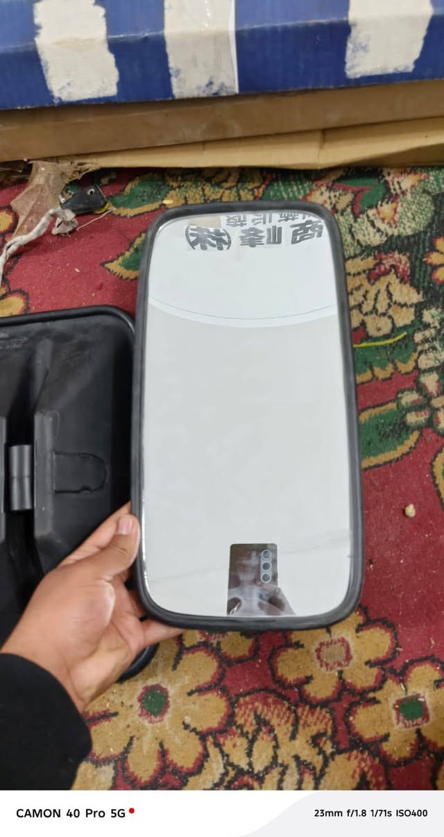 السلام عليكم تم وصول اليوم مرايات اصليات ياباني ترهم شفل +حادله+حفاره  الاستفسار اتصل على الرقم***********
