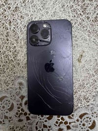 آيفون ١٤ برو ماكس • ٢٥٦ • كسر بالظهر