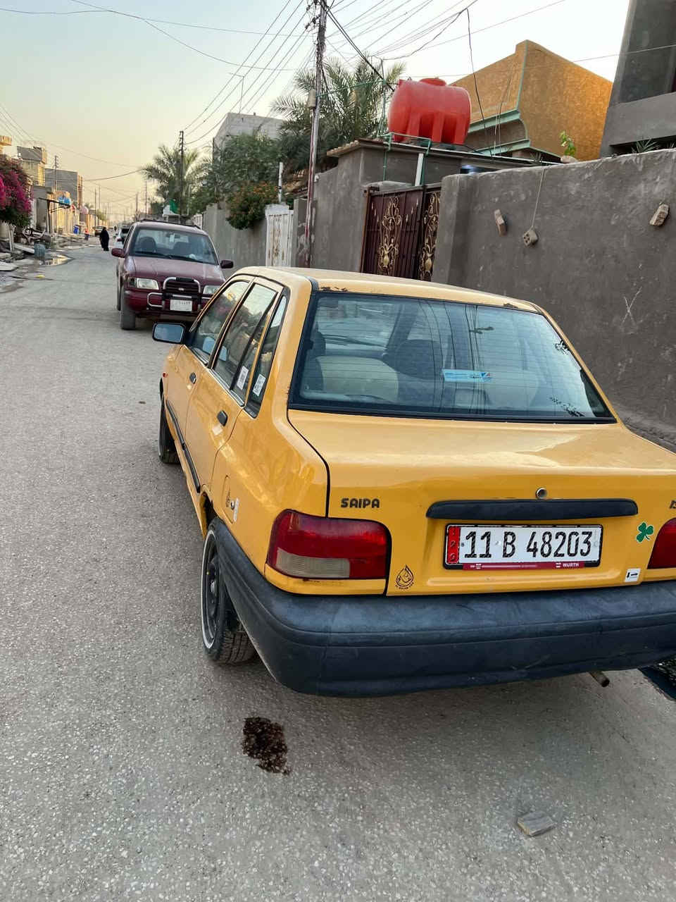 سايبا موديل ١٥ سيارة جاهزة للاخير براكيتات ملحومات جديد تبريد شغال وثلج خير من الله صدر جديد  الكشر كدام عينك رقم إنكليزي بغداد 
تحويل ثاني يوم  تجي تشوف بعينك وانت تحكم  ما متواجد ع الفيس(مكلف بالنشر)للتواصل ‏‪***********‬‏ مكانها بغداد قرب مجمع بسماية السكني
