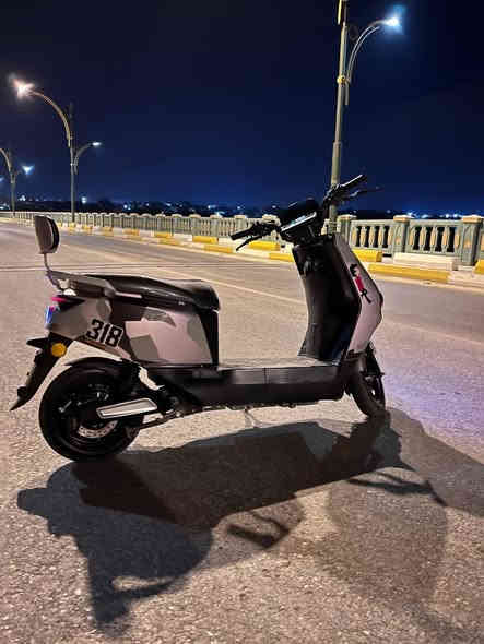 السلام عليكم 
للبيع دراجه شحن نوع 318 
دراجه خير من الله 
بطاريات نضاف 
السعر650 
رقم الهاتف ***********
