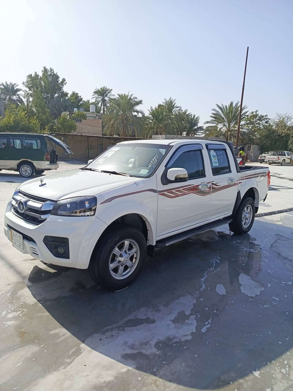 21 شكل لجديد لدفعه لثانيه مواصفات ل 23
كير ومحرك لسياره وضع لشركه ماشيه 120 لف 
اسبير ما نازل حدادديه لشركه رقم بغداد بئسمي مشروع وطني مداور ثاني يوم 
مكان لسيارة سماوه سعر 115 مجال قليل 
***********
