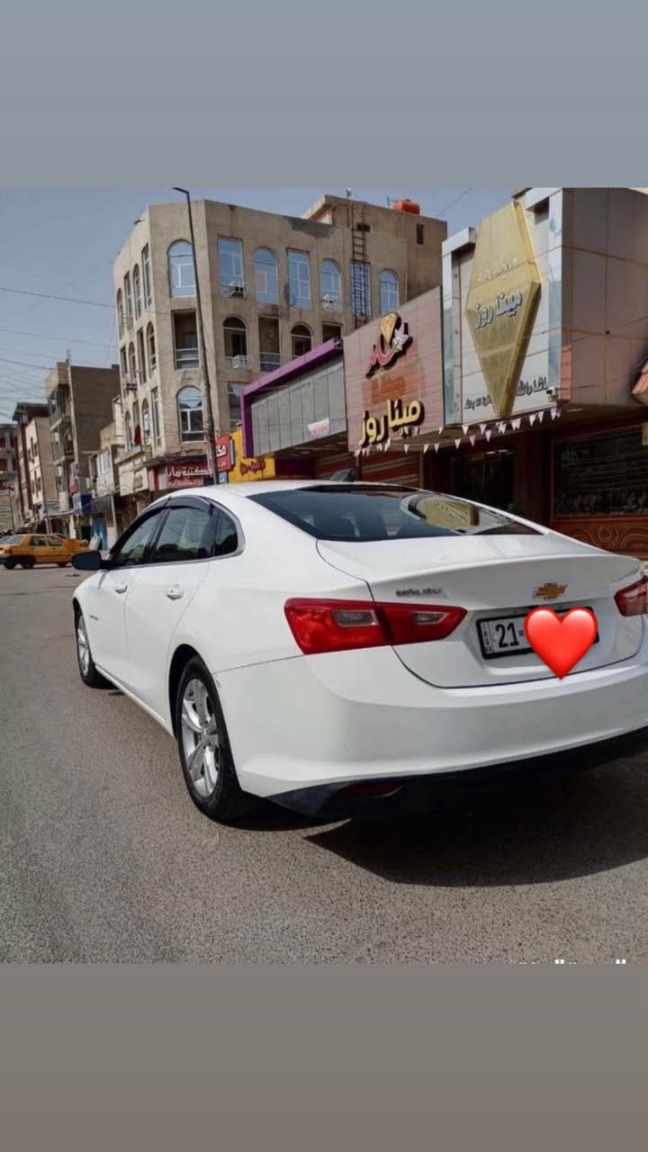 ماليبو ٢٠١٧ وارد امريكي 
داخلة العراق كفالة بدون ضربة فقط شباك الدعامية
اهنا صار بيهة صبغ جاملغ وباب بدون ضربة اثر شخوط
ماشية ١١٠ 
رقم سليمانية تحويل مباشر
مكاني بغداد الكاظمية
السعر ١٠٠ 
للاستفسار : *********** بغداد, العراق
