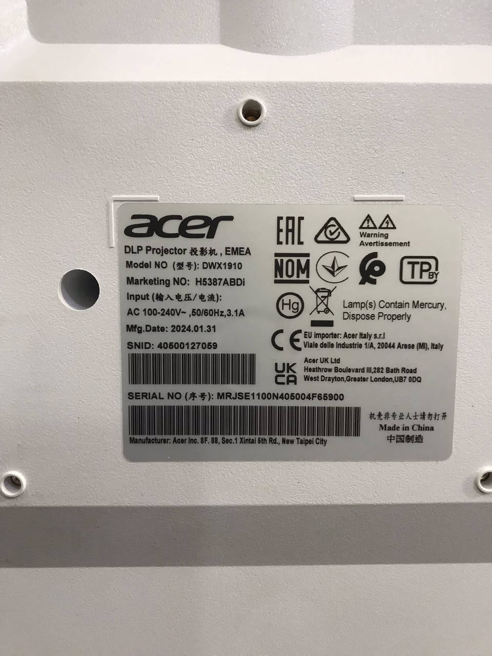 السلام عليكم داتاشو acre جديد غير مستخدم بدون كارتون WIfi السعر 300 الف ….


**إذا كنت صاحب هذا الإعلان وتريد حذفه لأي سبب، رجاءا أرسل رسالة إلى الدعم الفني**