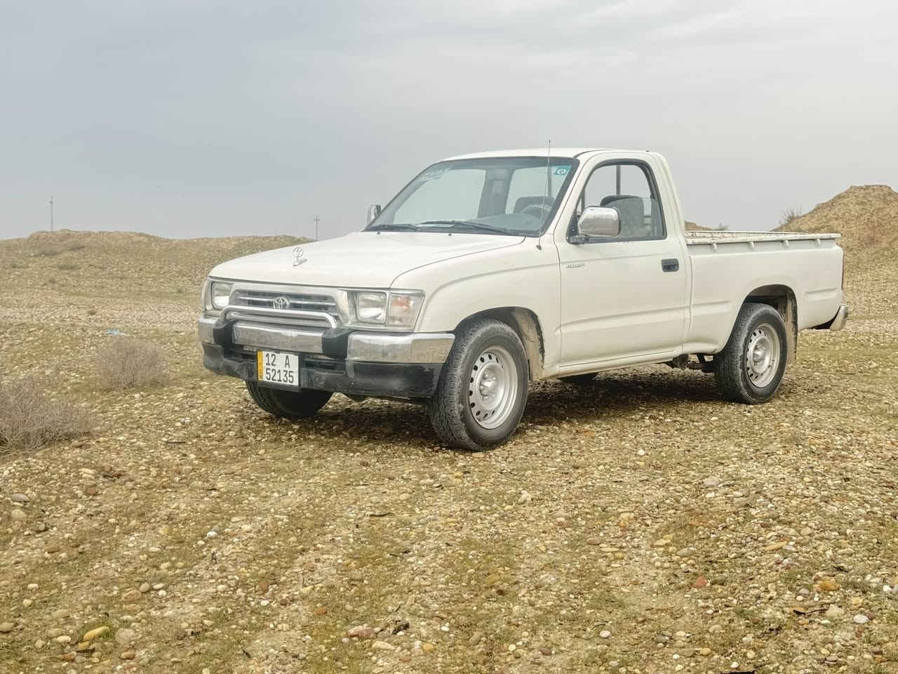 السلام عليكم تيوتا هايلكس 2001 رقم الجديد السعر 100العنوان صلاح الدين سامراء رقم الهاتف ***********
