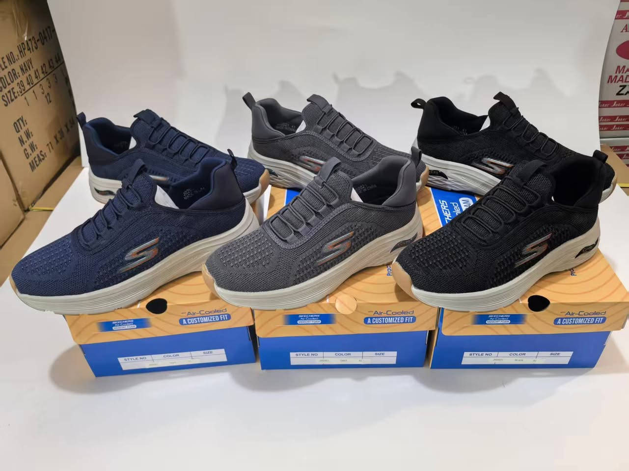 أحذية سكجرات درجة اولئ سوبر ماستر
قياسات من 40 الئ ال45 قالب ستندر
السعر خاص للتواصل جملة مفرد.
*********** محمد السيد يوجد توصيل جميع محافظات العراق
