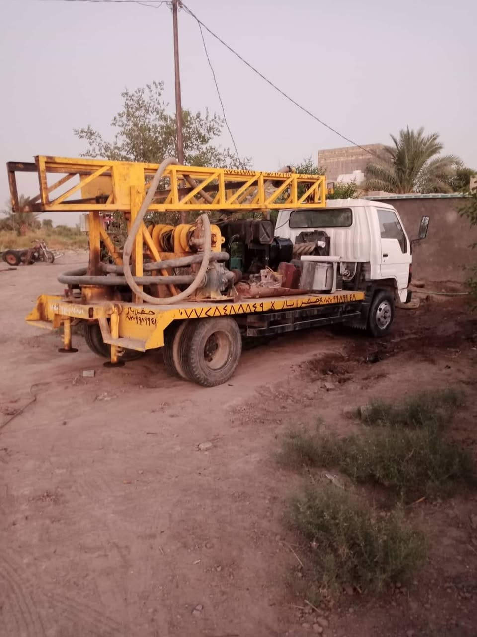 مكتب نعيم لحفر الابار الارتوازيه نعلن عن حفر الآبار لكافه الحجام                       
وعمل كافه المقاولات العامه
نعمل في كافه محافضات العراق
دقه في العمل وسرعه في الانجاز
بإدارة نعيم حفر الابار 
للاستفسار الاتصال على الارقام التالية 
***********
***********
***********
***********
