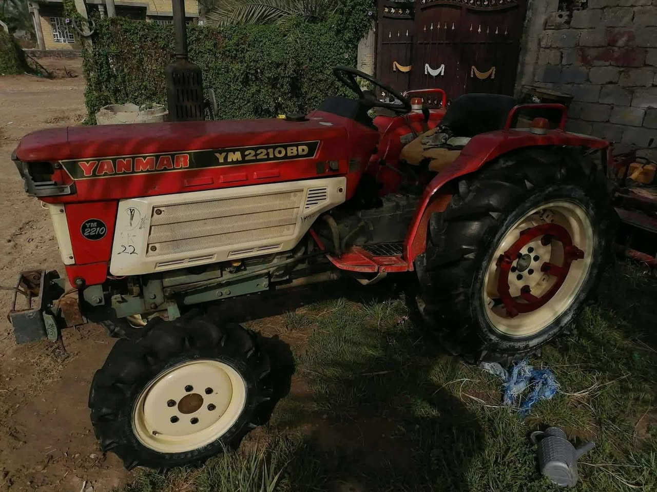 ينمر ٢٢ حصان موديل ym2210bd فور ويل مع رفاس المكينة نظيفة جدا استخدام شخصي فقط المحرك وكافة اجزاء المكينة مكفولة وجديدة مكان بابل
للاستفسار اتصال ***********
