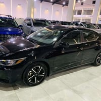 ﷽ ‏‎نيسان سنترا 2024  شكل جديد SV ‏‎سياره بدون صبغ بدون تبديل بدون كلي...