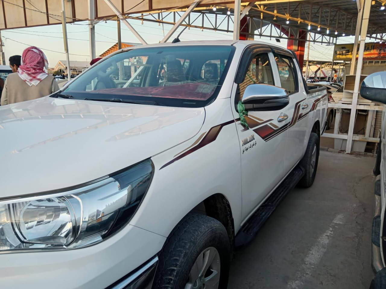 هايلوكس 2019 كفاله عامه
المكان نجف ناحية القادسيه 

السعر 260 وبيها مجال 

رقم أنكليزي واسط بأسمي تحويل مباشر 

*********** بي واتساب
@إشارة
