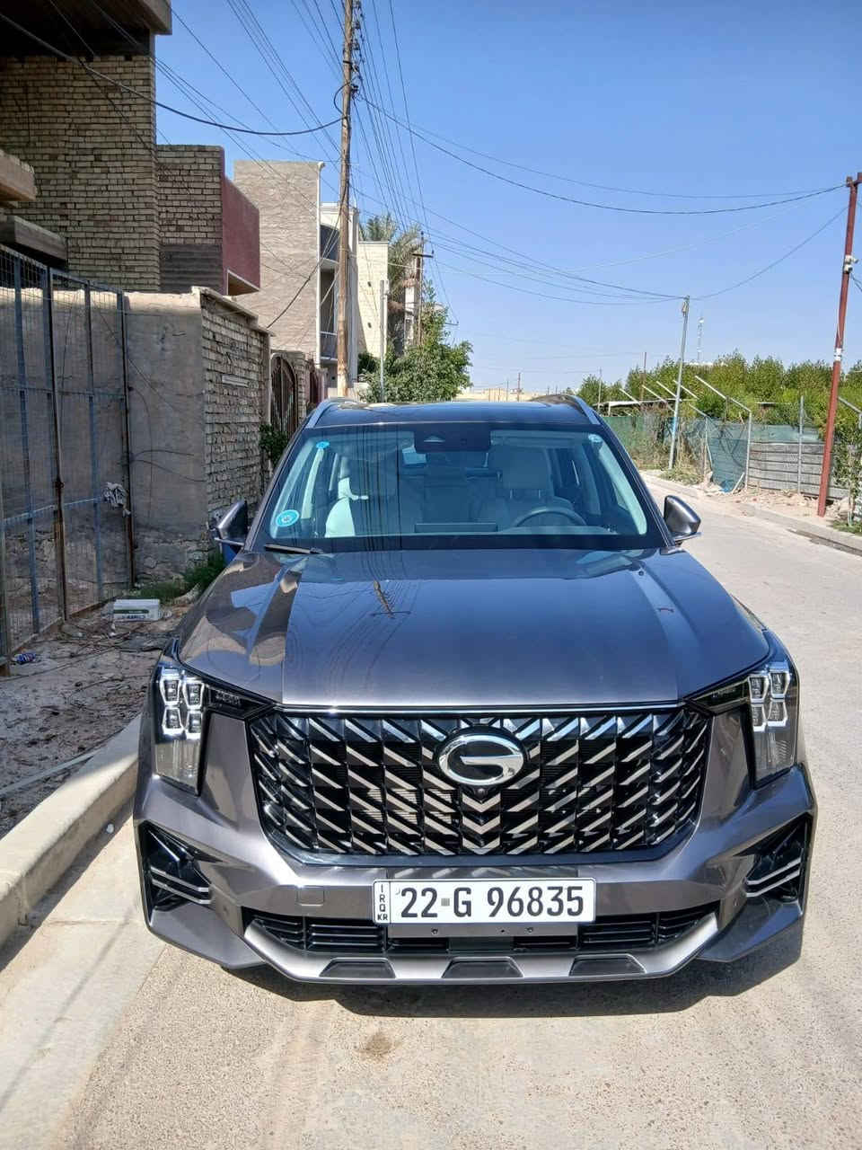 السلام عليكم .
🔥 للبيع GAC GS8 🔥
🚘 GAC GS8
🎨 اللون: رصاصي
✨ فول مواصفات
🛞 2 ويل
📏 الممشى: 9000 كم
✨ المواصفات: • شاشة كبيرة
• كاميرات 360
• سقف بانوراما
• تشغيل بصمة
• كراسي جلد
• تبريد وتسخين مقاعد
• رادار وحساسات
• باب خلفي كهربائي
• نظام صوت ممتاز
• إنارة LED كاملة
✅ السيارة نظيفة جداً
✅ طخه خفيفة بالباب فقط
اخوان اني مكلف بالنشر 
الاتصال والاستفسار ع رقم صاحب السياره
***********
