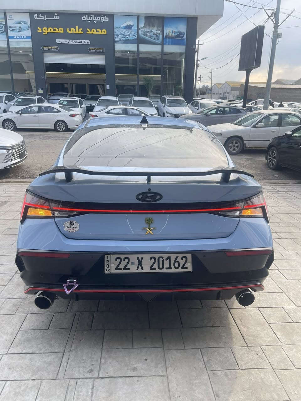 هيونداي النترا ان - Elantra N
*********القطعة النادرة الصاروخ الكوري باللون المميز بأقل سعر في العراق********

الموديل: 2022
المسافة المقطوعة: 60,000 KM
المحرك: 2.0L Turbocharged 4 cylinder
ناقل الحركة: اوتوماتيكي 8 نمر
الصناعة: امريكية
اللون: سمائي
رقم السيارة: اربيل
عدد المقاعد: 5

🔸 المواصفات: N

شاشة لمس - دعم لنظامي Apple Carplay و Android   Auto - تحكمات ستيرن - وضعيات قيادة - تحديد مسار - كامرة خلفية - مثبت سرعة - وضعية N للتحكم بصوت المحرك والاكزوز - زر NGS للسرعة القصوى

🔺 الضرر: ٣ قطع خلفية وبابين من الاسفل صبغ
تعديل على الجاملغ الامامي
@@بدون ايرباگ، بچم كبس

-السعر: 14,500$

📍العنوان: اربيل. شركة باب المرزوق
شارع ١٠٠، قرب مصنع الببسي

للتواصل واتساب او عبر الخط:
***********-☎️
***********-☎️
