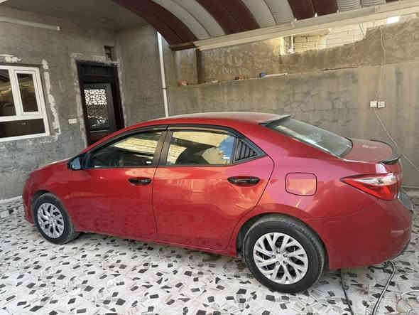 كورلا للبيع موديل ٢٠١٩  سياره جديده ماشيه ١٠٣ ميل جاهزه مابيها نقص رقم سليمانيه دولي باسمي 
الضرر البنيد فقط مبدل والباقي مكفول شرط كير ومحرك وتبريد سياره ع وضع الشركه 
السعر ١٥٢ $$.  /. ***********
