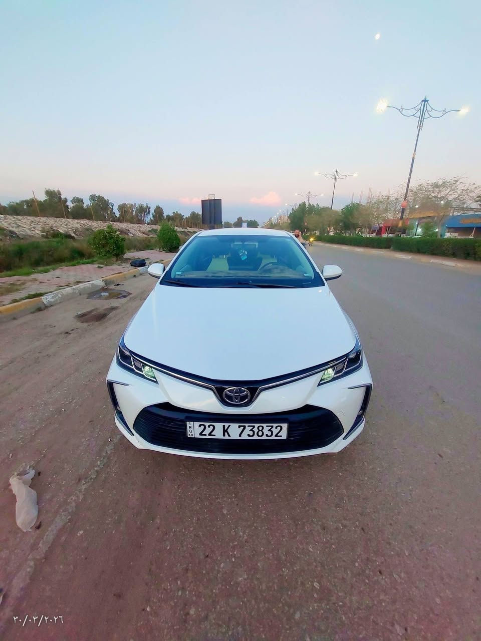 كورلا 2022 ساز فول عدا الفتحة كفالة عامة عدا كم حالوبة بل قمارة والباقي مكفولة سيارة جديدة بمعنى كلمة كير مكينة كهربائات حدادة صدر تبريد تخم تاير كولة جاهز السعر ب 165 وبيها مجال العنوان ديالى بعقوبة مقابل نادي الفروسية معرض لاتكال المركزي زورونا وبخدمتكم بادارة صدام عرف التميمي صاحب المعرض رقم الهاتف 
***********
***********
