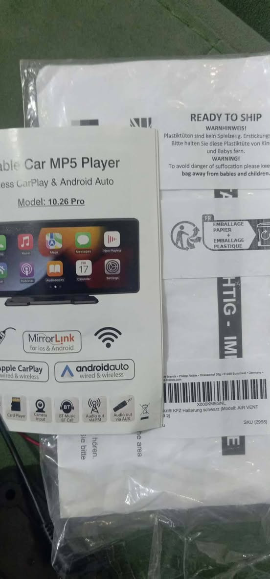 شاشه سياره تشتغل بنظام كار بلي واندرويد ماكو وياها كاميرا خلفيه الي يريدها يكتب السعر الي يفيده أو يدخل خاص


**إذا كنت صاحب هذا الإعلان وتريد حذفه لأي سبب، رجاءا أرسل رسالة إلى الدعم الفني**