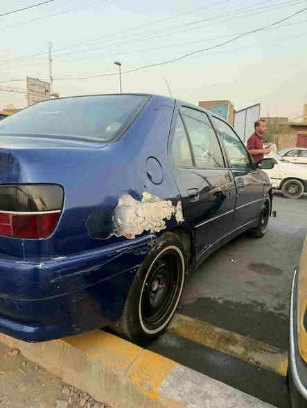 سلام عليكم بيجو فرنسي 306 
موديل 2002 مصبوغا عام 
تخم تاير جديد 
كير مكينه خير من الله 
كهربائيات كلها شغاله اشتير لايتات شاشه 
لايت زنون عالي 
حداديه 80‎%‎ 
السعر 39 وبيها مجال 
هـ*********** واتساب
