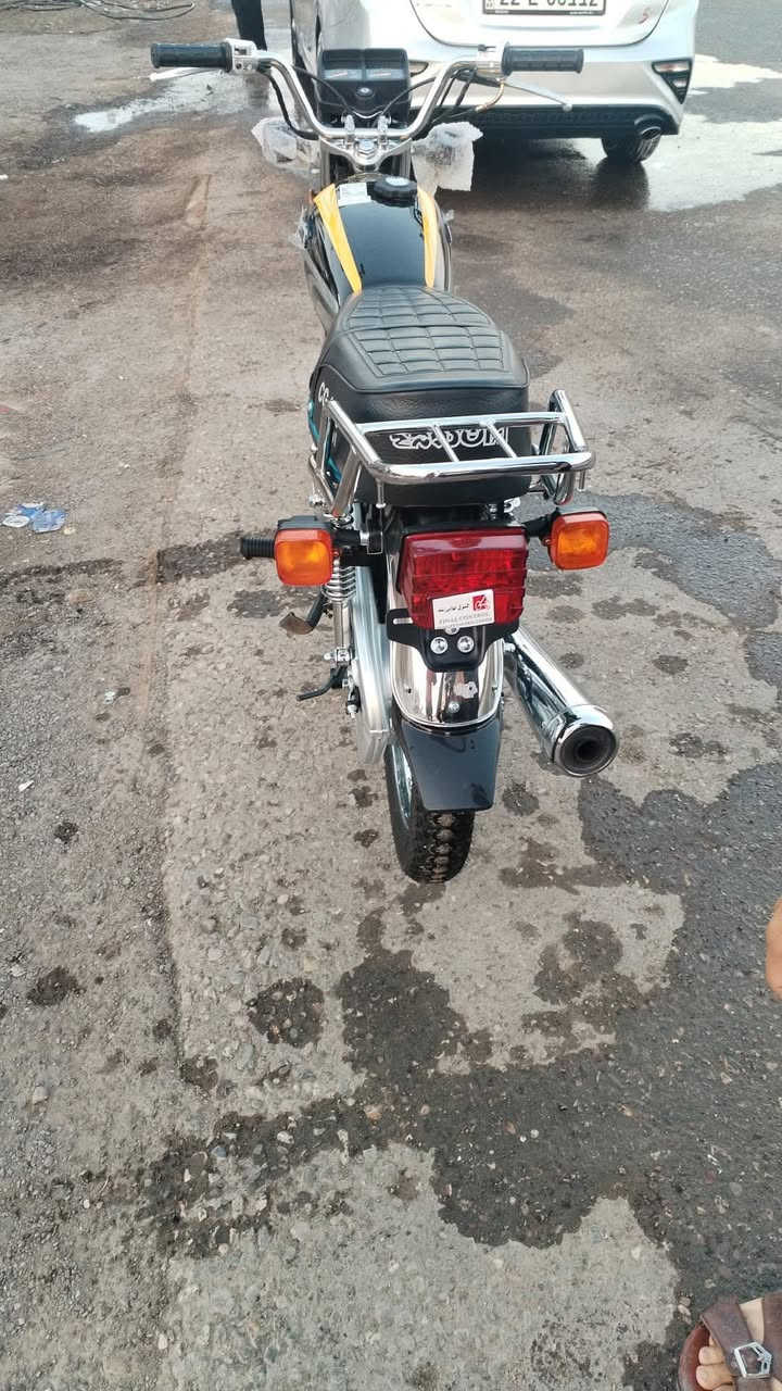 السلام عليكم دراجه ارشه موديل 2026 جديده بل جيس السعر 600 وبيها مجال قليل
***********
