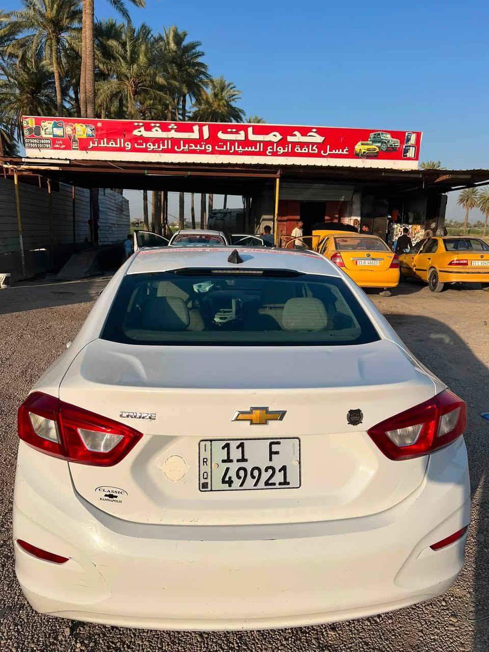 كروز شوفر ليت 2018الحادث جاملغ اليسار السعر 85 وبيهه مجال***********
