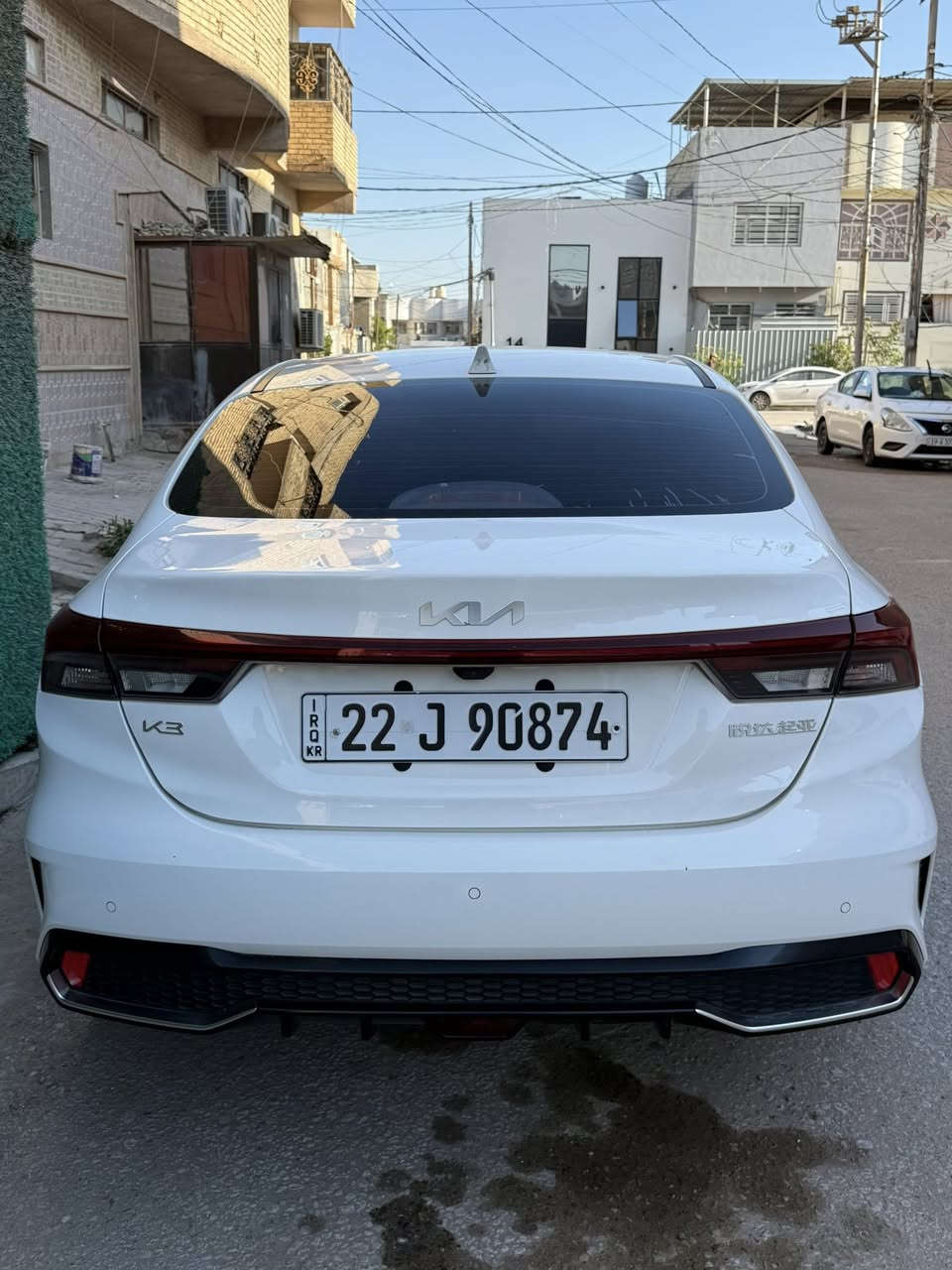 السلام عليكم
معروض للبيع كيا كي ثري k3 2024 
مكفوله كفاله عامه من ضربه وصبغ وبارد وكل شيء 
ماشيه 39 الف فقط
السياره جديده ومابيها اي نقص 
رقم اربيل وكاله او تحويل 
المواصفات معروفه فول 1/1 
السعر 142 مجال قليل للشراي 
مكاني النجف حي العداله 
***********
