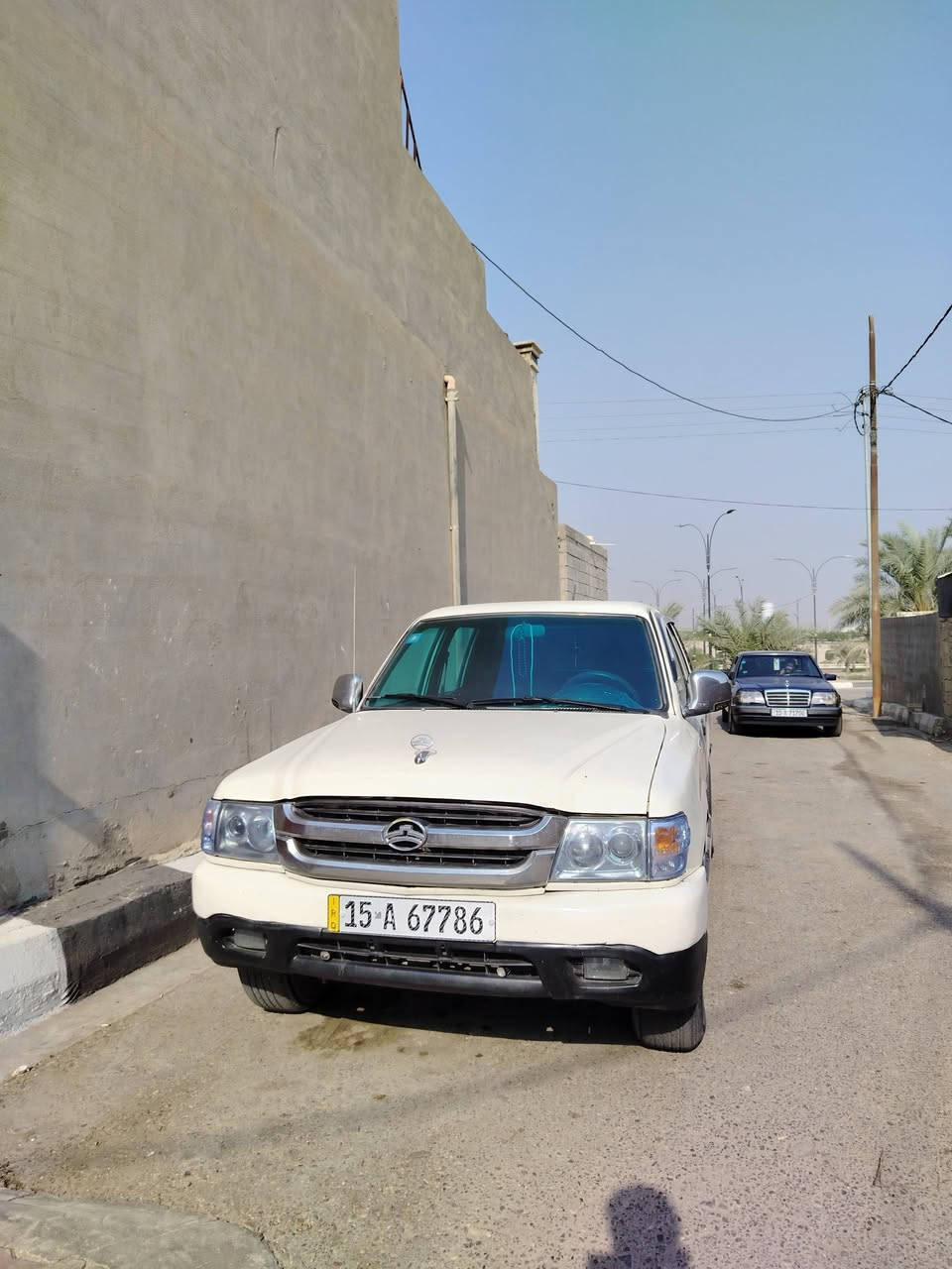 للبيع بيك اب دير 2011
السياره محرك كير صدر كشر. كله كفاله عده مكانين بارد  تبريد ثلج رقم انبار الرقم الجديد هزه جديده باسمي تحويل ثاني يوم
مكان السياره الانبار الخالديه
***********
***********
السعر /68
