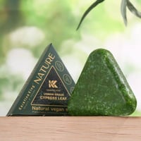 صابونة سافين قرين • طبيعي ١٠٠٪ • يقلل التساقط