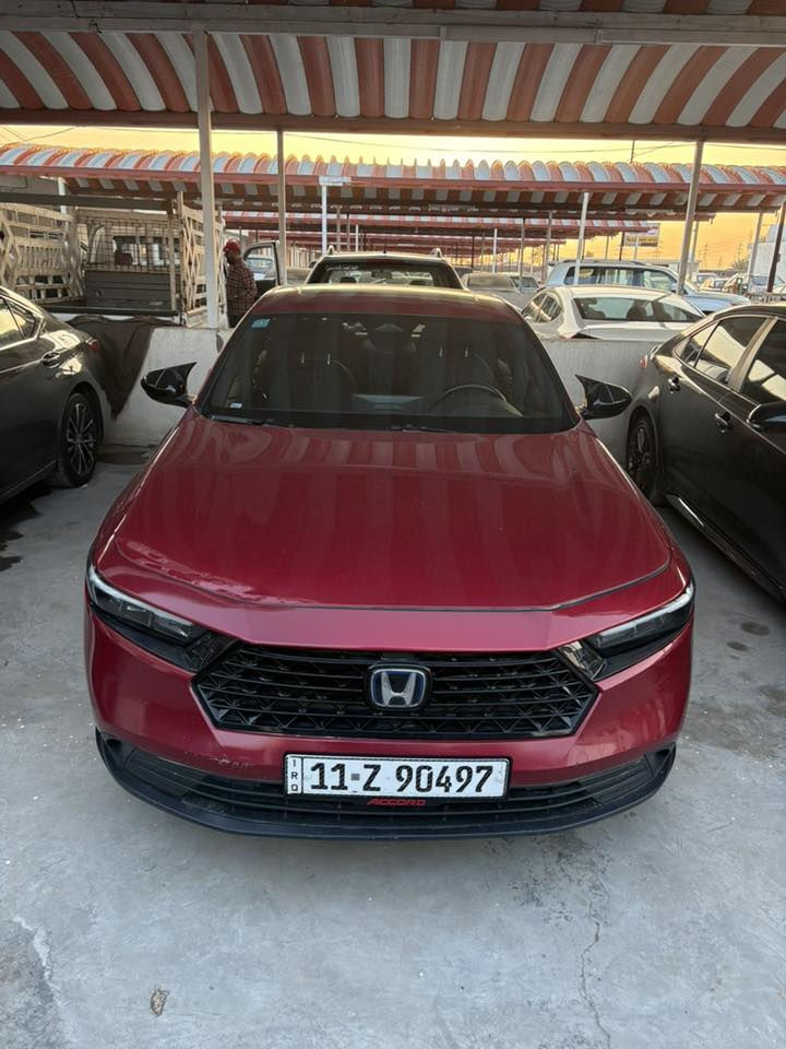 السلام عليكم شباب هونده اكورد 2023  وارد امريكي

س‏Honda accord sport 2023

       حجم المحرك : 2000 sport هايبرد

ضرر السياره :  بدون قطرت صبغ 

        
حالة اليرباك : دركه و راجع سستم

المسافه المقطوعه : 80 الف 

#مواصفات

• مكينه 2000
• شاشة كبيرة
•فتحه
• كاميرا خلفية 
•3 انظمه قياده
• كرسي كهرباء  
• رادار امامي
• مانع تصادم
• محدد مسار 
• تصحيح مسار
• شفتات بالستيرن
• مثبت سرعة
• مانع انزلاق
• دخول ذكي 
• إنارة ترحيبية
• هاندبريك كهرباء
•لايت عدسات زينون
• نظام اوتو لايت Auto
• لايت العالي زنون 
• حساسات مطر 
• حساسات دخول الإنفاق
• حساسات ضغط هواء الإطارات
• أوامر صوتية
• 3 أنظمة قيادة (eco, ev, sport)
• بلوتوث
• مدخل USB + AUX 

السعر 195 وبيه مجال 

تفاصيل اكثر هذا رقمي ☎️ *********** تحياتي
مكاني بغداد الدوره 
*********** واتساب
