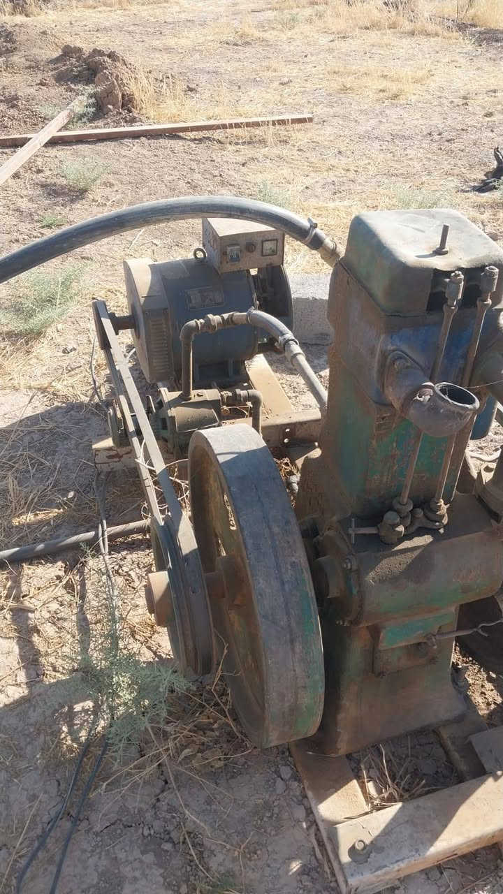 تحيه طيبه
مولد لستر 8 حصان راس توليد 10 كيفي سلف شرط الشغل العنوان ديالى جديده الشط للاستفسار الاتصال *********** واتساب بيه
