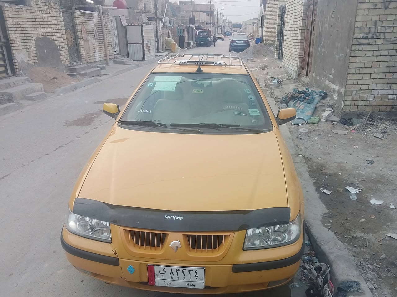 سمند 13 مكفولة كفالة عامة 
للبيع بقسط 
مقدمة 20 $
شهريا 2 
سيارة جاهزة على آخر حباية 
كل نقص مابيه
***********
بغداد فقط
