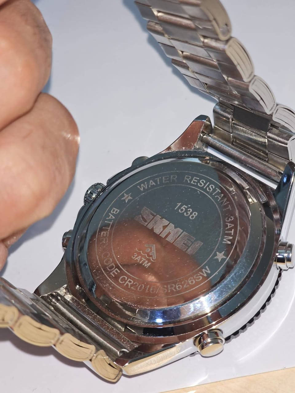 ساعة - skmei
قطر الساعة 49 ملم 
عرض السوار 21 ملم
مضادة للماء 3ATM
عرض مزدوج عقارب + رقمي  
ستوب واج + منبه 
سعرها 25 الف و توصيل مجانا لكافة العراق و الكردستان.


**إذا كنت صاحب هذا الإعلان وتريد حذفه لأي سبب، رجاءا أرسل رسالة إلى الدعم الفني**