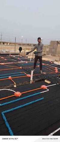 اعمال كهربائية • تأسيسات جديدة • دوار الدوله