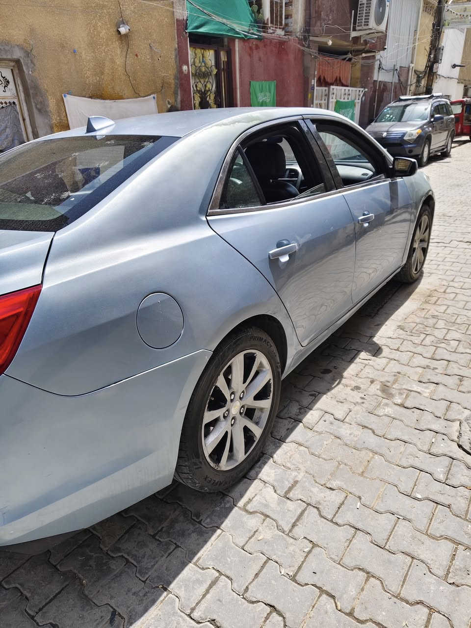 ماليبو ٢٠١٣ رقم بغداد مكينه جديده صبغ حزام بيها جراد نقص تبريد تحكمات شغاله كلها كشن كهربائي سايد بريك دكمه مرواس فقط بغداد مدينه الصدر ***********
