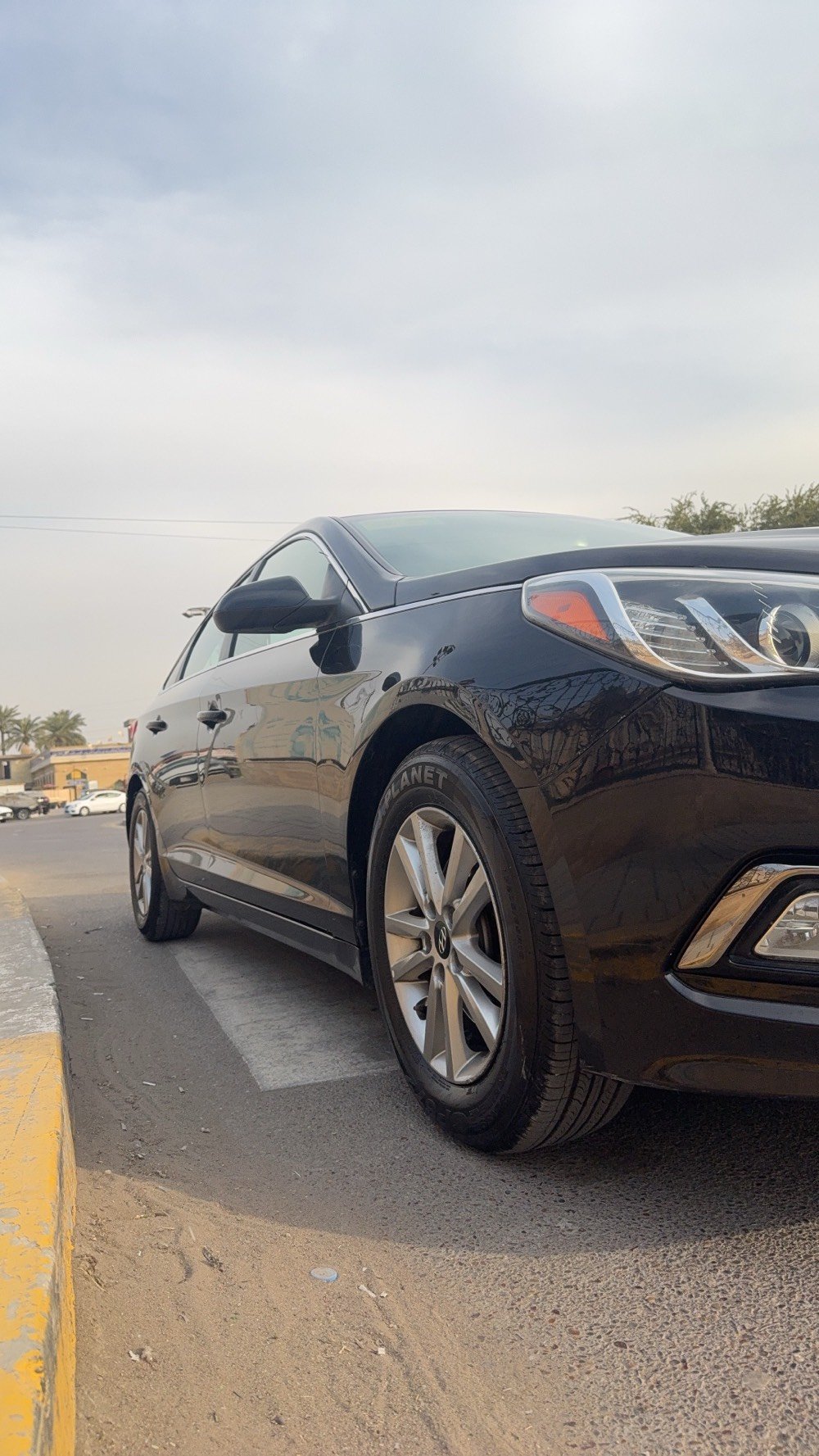 السلام عليكم سياره سوناتا 2017  دهوك هزة جديدة تريد تحويل تريد وكالة سياره وحلوه ونظيفه سياره سونر موجود سعرها  115 مكاني شارع فلسطين هذا رقمي ***********