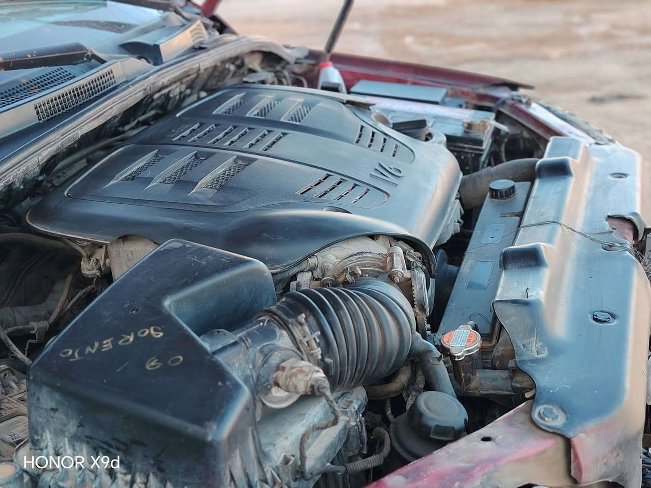 سورنتو2008 لسيارة جديده السعر55لمحرك سته6 نظيف تخم تايرلمكان السماوة*********** مراوس بيكم حسب القناعة مكلف بلنشر
