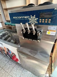 🍦 ماكنة آيس كريم ESCOFFIER مستعملة بحالة ممتازة للبيع كومبريسور ياباني...