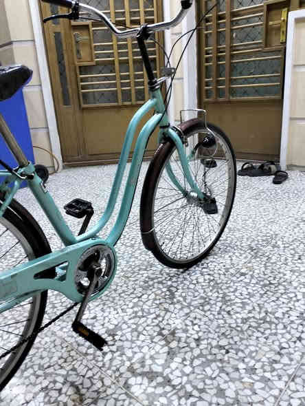 السلام عليكم بايسكل بطه حجم 26 موديل 2016 گير وعگرب وحساس داينمو شغال السعر 90 وبي مجال بغداد المشتل رقم الهاتف ***********
