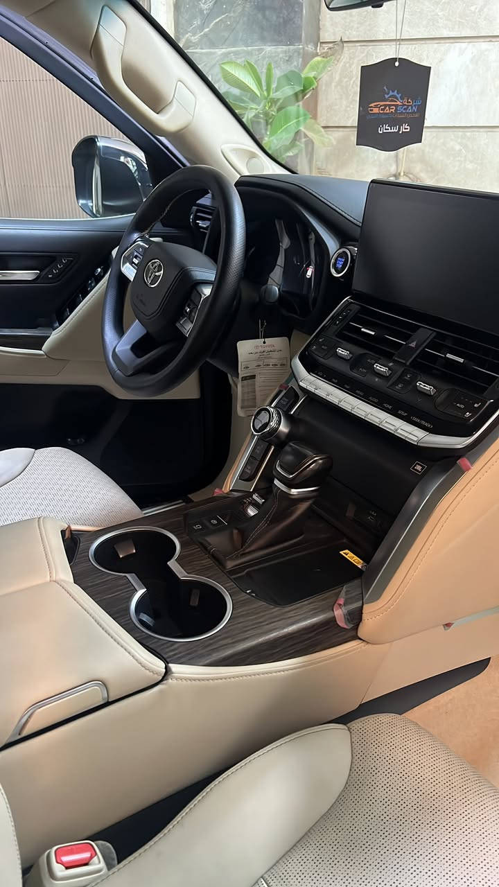 تويوتا لاندكروز (VX)twin turbo  شركة ساز اسود 
موديل 2022  
كفالة عامة حتة من الشخط وضع الشركة
رقم بغداد باسمي   
مواصفات VX فول مواصفات واحد ع واحد 
توين تيربو 
بصمه عدد 2 + بصمه ابواب 4 
فتحه يسقف 
كشنات جلد 
كشنات تدفئه +تبريد 
كراسي اثنين كهرباء 
صندوك كهرباء 
3 شاشات اصلي تطبيق 
دتاشو 
سماعات JBl دمامات 
كشنات خلفيه 
دبل رادار 
توقف ذاتي 
نقاط عمياء 
شاحن واير ليس  
ثلاجه 
سايد بريك
اوتو هولد 
لد امامي خلفي 
اشاير لكزس امامي خلفي 
لايت 3 عدسات 
كشافات ضباب 
وضعيات قياده متعدده 
ستيرن كهرباء + تدفئة 
 السياره مغلفه PPF ضمان ١٠ سنوات 
وبعد بيه هواي مواصفات معروفه مواصفات VX
عداد المسافه ٦٦الف 
السياره ب اسمي تحويل ثاني يوم
السعر ٧١٥ 
العنوان بغداد الاعظمية 
للاستفسار الاتصال على الرقم  ***********
