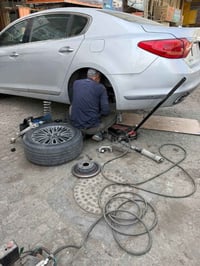 🫡 سياره اخويه Haytham Baghdady تبديل الصدر الخلفي مع ضمان شهر كامل   و...