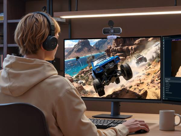 🎥 ويب كام UGREEN 4K

ويب كام احترافية بدقة 4K تعطيك صورة واضحة جداً ومظهر أنيق للاجتماعات والبث 👌

✨ المواصفات والمميزات:

• 📸 دقة تصوير 4K Ultra HD (وأيضاً تدعم FHD)

• 🎯 تركيز تلقائي ذكي Auto Focus (AF)

• 🎙️ ميكروفونات مزدوجة مع تقليل الضوضاء 

• 🌙 ضبط إضاءة تلقائي لتحسين الصورة بالأماكن المظلمة

• 🔒 غطاء عدسة لحماية الخصوصية (قابل للإزالة)

• 🔌 توصيل USB Plug & Play بدون تعريفات

• 🔄 إمكانية استخدام محول USB-A إلى USB-C

💻 الأنظمة المتوافقة:

• Windows 7 / 8 / 10 / 11
• macOS 10.6 فأعلى
• Linux

📱 التطبيقات المدعومة:

Zoom – Skype – Microsoft Teams – Google Meet
Twitch – FaceTime – GoToMeeting – YouTube

مناسبة للاجتماعات، الدراسة أونلاين، وصناع المحتوى والبث المباشر 🎬


**إذا كنت صاحب هذا الإعلان وتريد حذفه لأي سبب، رجاءا أرسل رسالة إلى الدعم الفني**