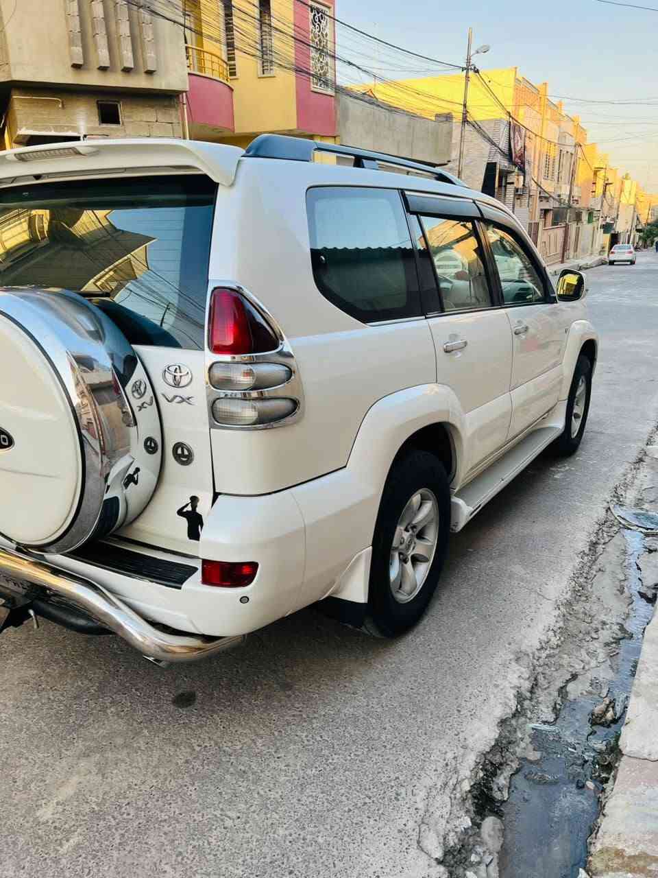 السلام عليكم
برادو للبيع موديل2005
مكينه مفتوحه وشرط مكينه وكير
بيها صبغ بنيد جماليه بدون ضرر
منظومه غاز حداديه شرط
كشنات جلد كهرب ثلاث قطع تبريد
 فتحه بالسقف سته سلندرV6
مكان سياره موصل *********** بي واتساب
