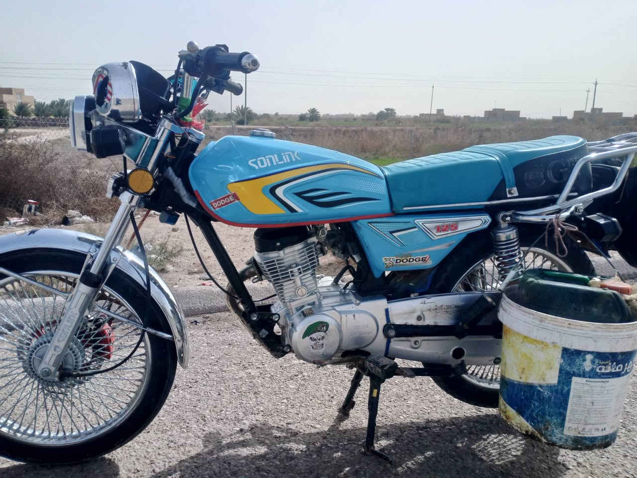 سلام عليكم شباب دراجه مديل 24 اخت الجديده 5 كير ام الختم سونك السعر 700 وبيهه مجال مكاني دوانيه قضاء الدغاره ***********
