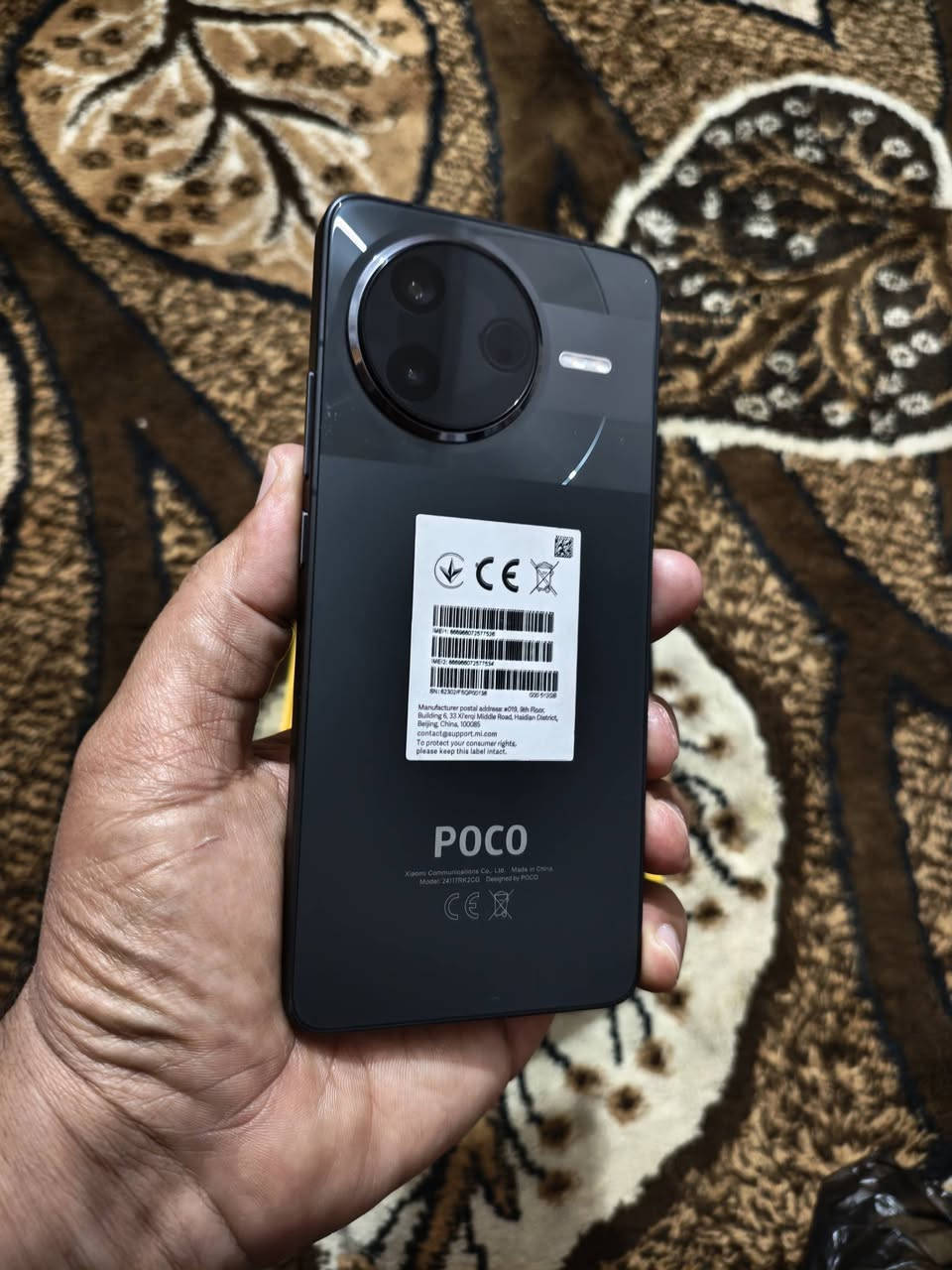 پوكو أف 7 پرو
كامل الملحقات
الذاكرة 512
الرام 12
صحة البطارية 100
عدد دورات الشحن 80
الشاشة أمولد
يدعم الشحن السريع بقوة 90 واط
للبيع بـ 525
أو للمراوس
مكاني بغداد
رقم الهاتف
***********
