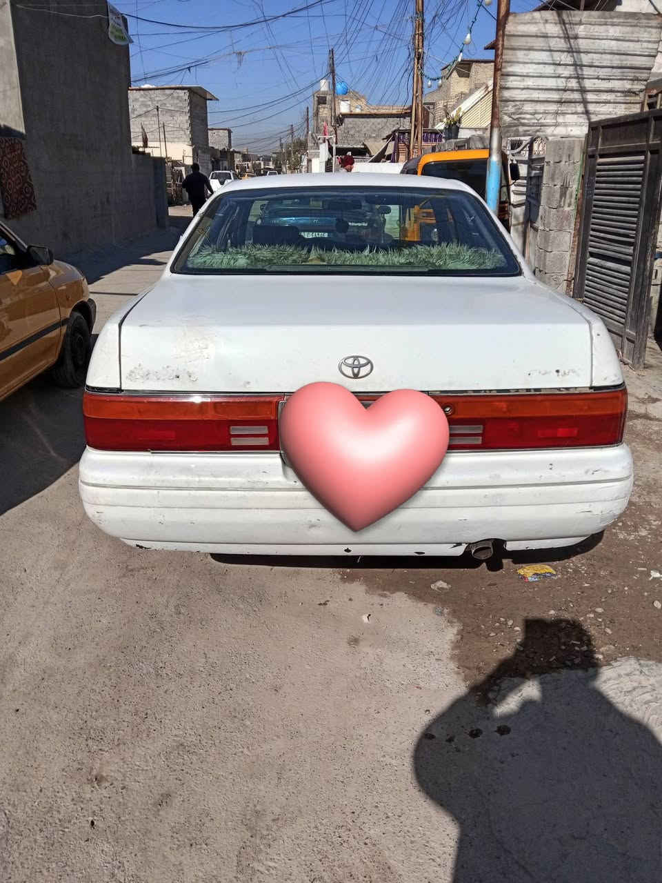 السلام عليكم سيارة بطه منفصل مديل 93 سعر 45سياره بسمي مكفوله من كلشي العنوان البياع الشهداء البياع موبايل ***********ابوحاتم ترايك وين معند الله كاع
