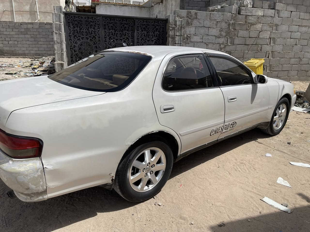‏سلام عليكم كريستا نفخ كفالة القص والنقل والضرب قير ومكينة كهربائيات شغالة تبريد شغالة سيارة بلادية رقم ب بصره جاهزة تخم تاير الحدادية عنوان بصره سعر 53 بيها مجال***********
