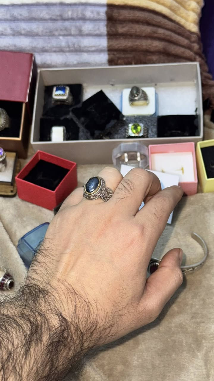 خاتم حجر صيني اصلي منقوش علي طلسم عين علي
هـ ***********
