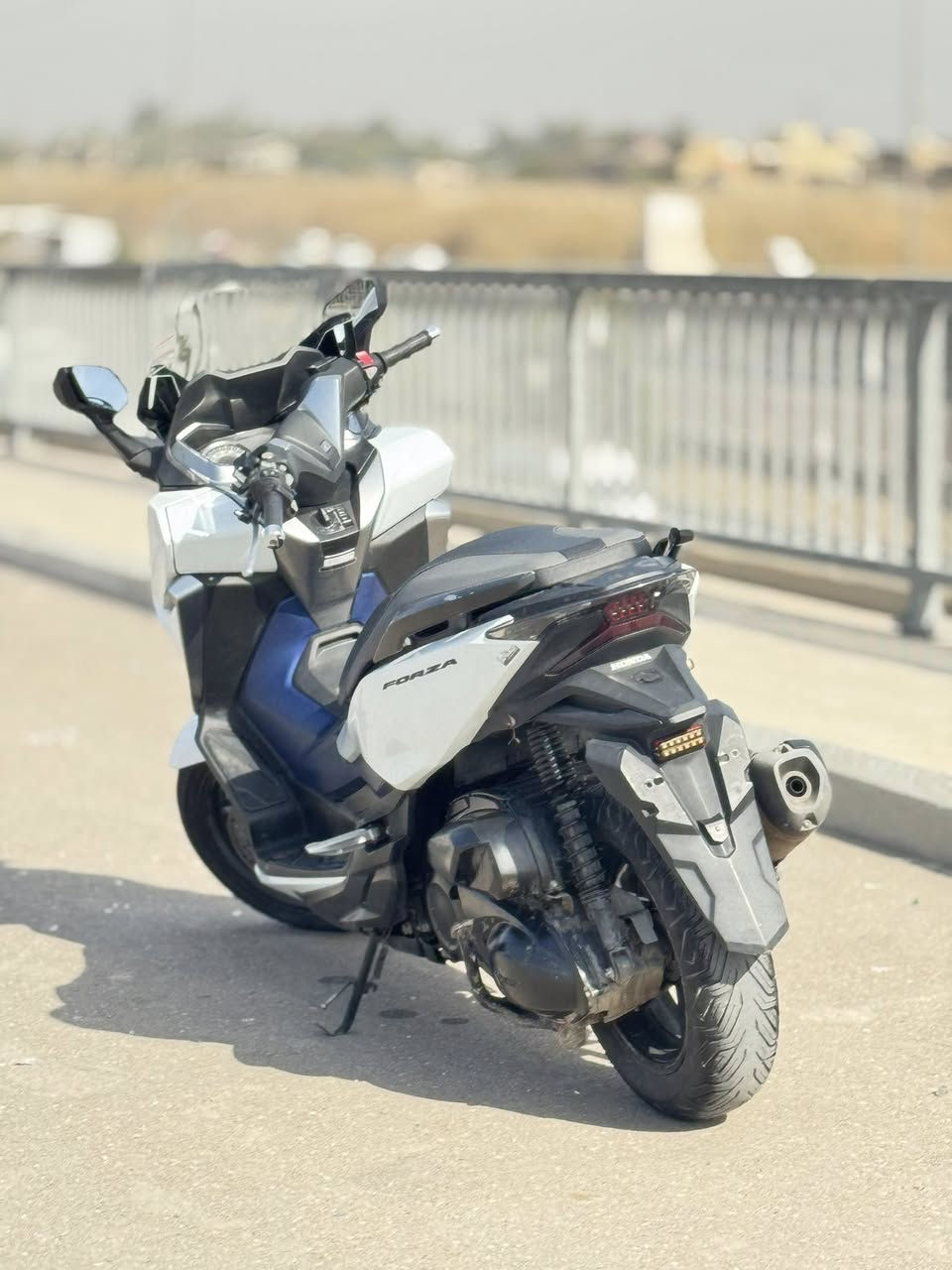 السلام عليكم 
دراجة فورزا 0.13 2021 بصمه للبيع
باقي التفاصيل خاص او اتصل علرقم
*********** واتساب موجود
