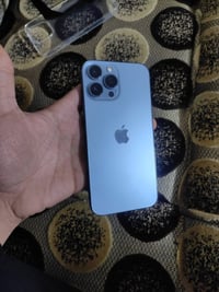 ايفون 13 برو ماكس  ذاكرة 128 نموذج m بطارية 85 اصلية مبدل شاشة اصلية ش...