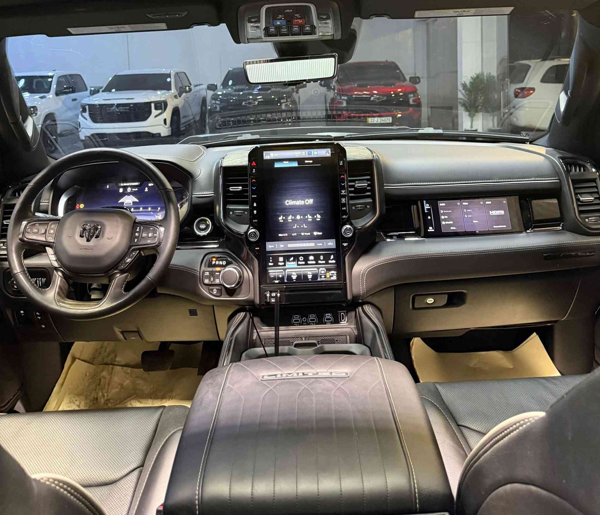 Dodge Ram
2025 Limited
V6 - 3.0T - 4x4
SST HO - 540hp

بسمە و شغال
شاشە تیسلا
٦ کامیرە
لایت لید
بگ لایت لید
کوشینات جلد و کهرابایی
کوشینات حار و بارد
سوکان هیتر
گیج الکترونی 
٣ شاشات
داتاشو
بانورامە
مرایە کهرابایی
مرایە کامیرە
دوسات کهرابایی
رادار
ئوتو ستوب
باب طویل
بودی قصیر
دبل اکسل

7.000 mile
2 قطعە صبغ
سعر 530 ورقە

معرض ( مەدینە ) اربیل شارع ١٠٠م
***********
***********
